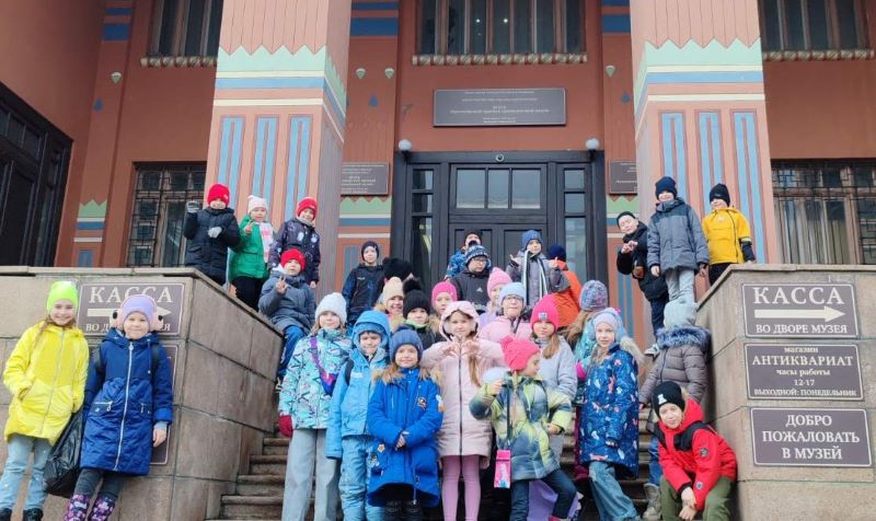 Ученики 2 классов посетили Красноярский краеведческий музей.